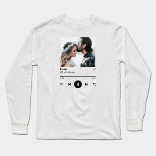 Personalized Photo & Song (Contact Me) Long Sleeve T-Shirt